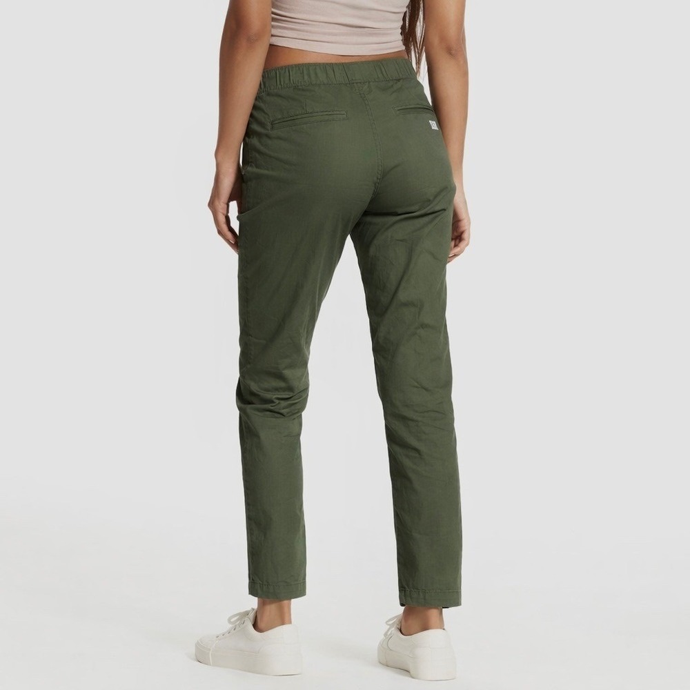 Vuori Ripstop Utility Pants Olive Green With Drawstring Size XS - Picture 2 of 9